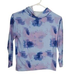 Soft‎ Cozy Lifestyle By Poof Girl Tie-Dye Hoodie Sweatshirt L